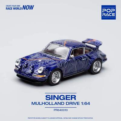 保时捷SINGER964车模