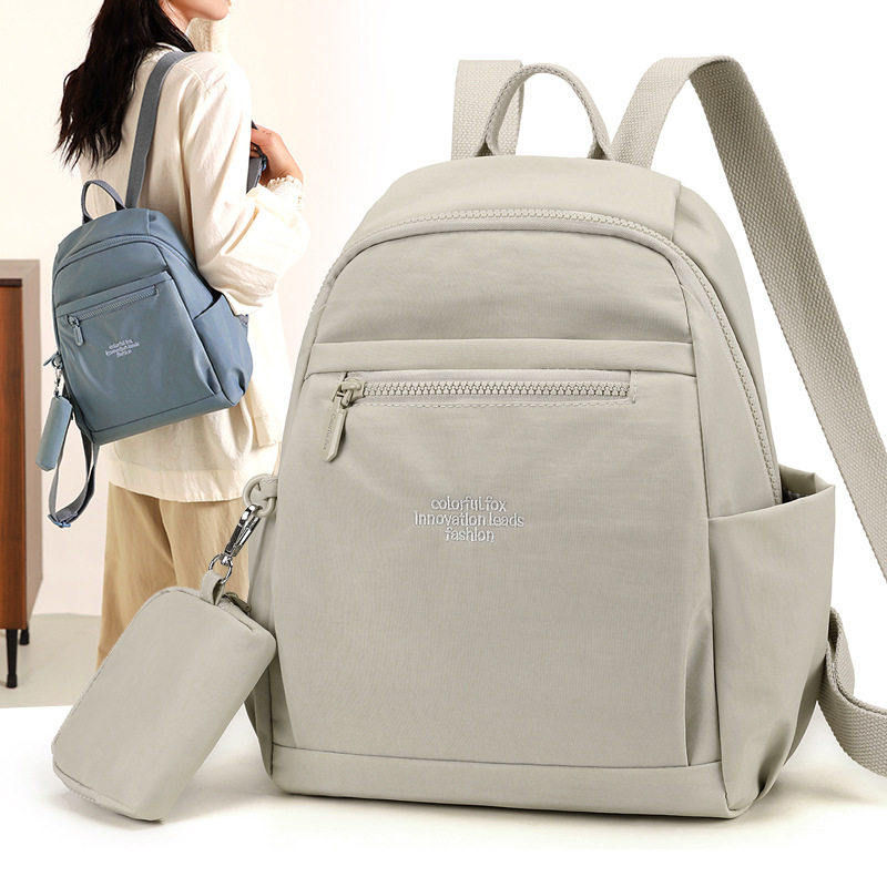 Colorful Fox2026新款双肩包女士轻便旅游超轻小背包迷你旅行包