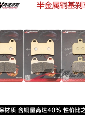 适用卡吉瓦CAGIVA V-Raptor/Raptor 650 1000 前后刹车皮 碟刹片