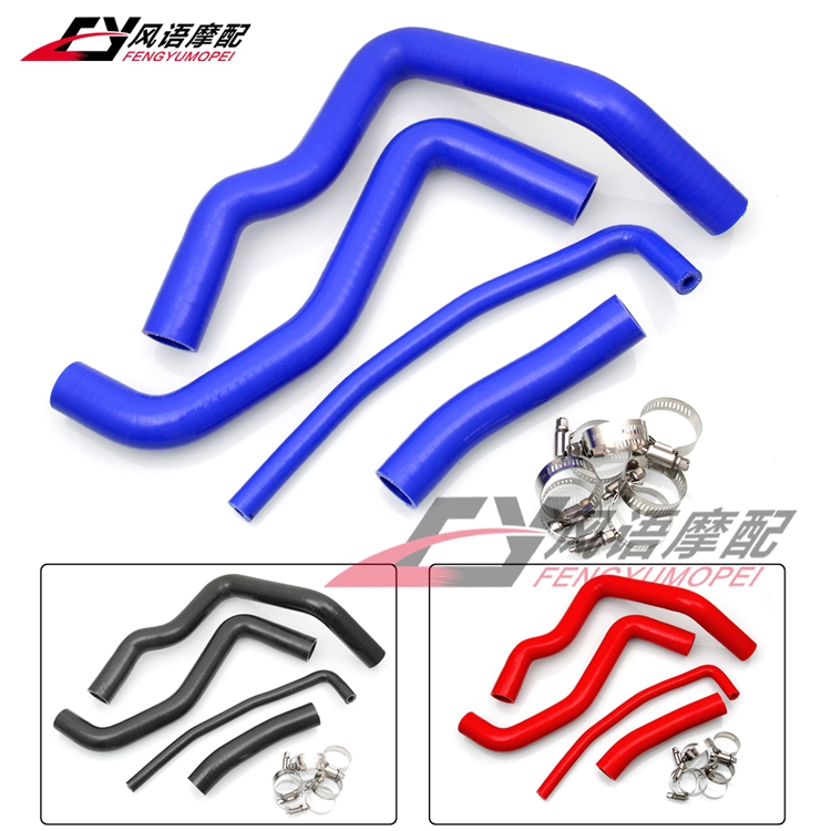 适用铃木 GSXR1000 07-08-09年 K7 K9改装防爆水箱管硅胶热水管