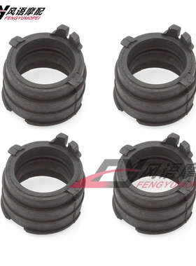 适用本田 CBR400 NC23 NC29 23/29期 NC29 CB-1 化油器接口胶接头