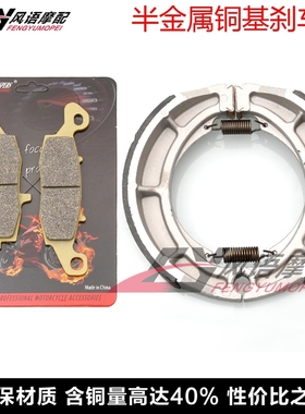 适用铃木入侵者C800 M800 VZ800 VL800 Intruder前后刹车皮碟刹片