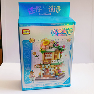 拼图合集星际探险宇航员航天飞船火箭微颗粒积木模型拼装玩具益智