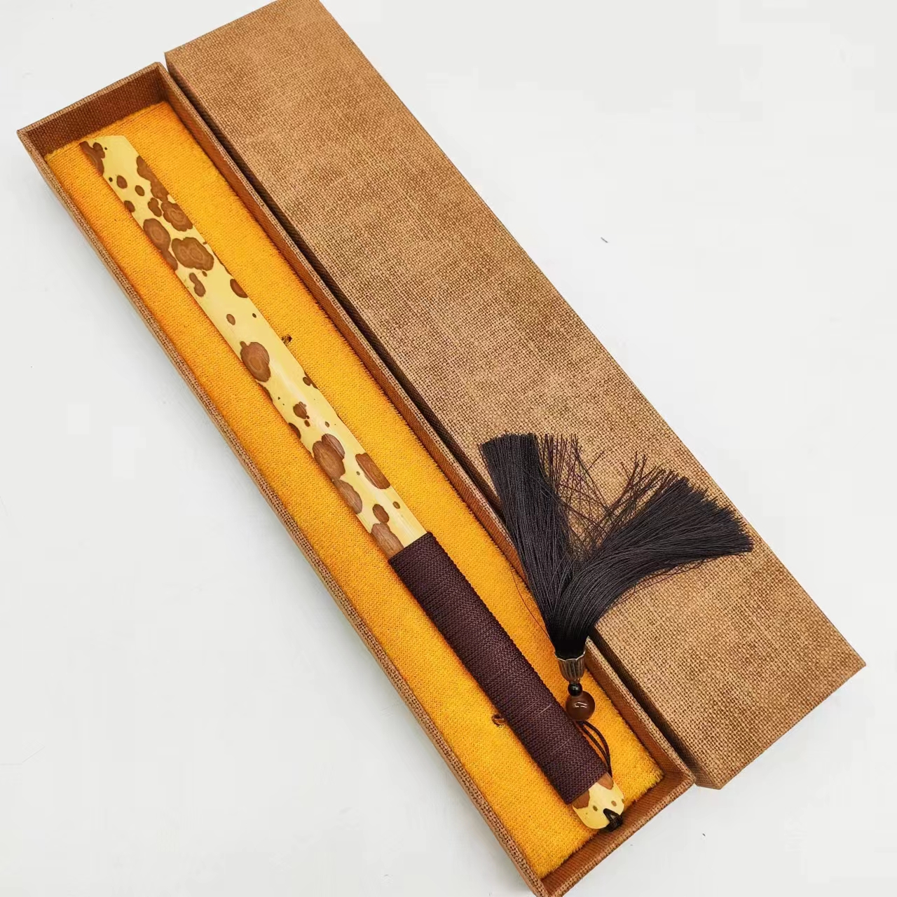 国友笔庄文房裁纸刀宣纸专用梅妃竹刀毛笔练习纸宣纸刀毛边纸皮纸