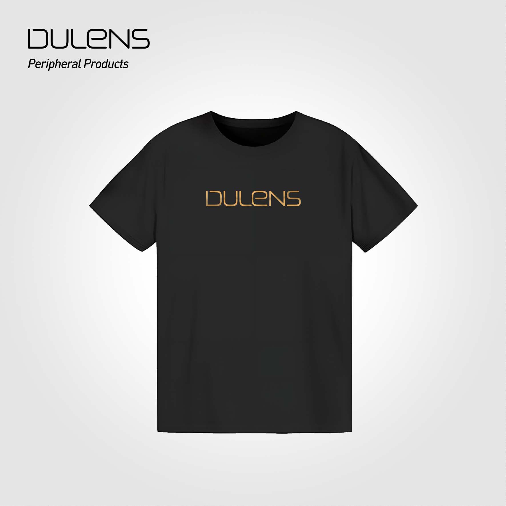 DULENS 短袖T恤男女同款防水防污可叠穿