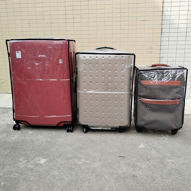 透明PVC材料箱套拉杆箱旅行箱行李箱登机箱软硬箱子保护套 防尘套