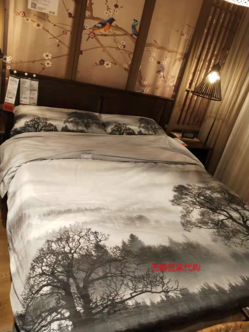 无锡宜家国内代购 罗森略克 被套和2个枕套 床上用品纯棉面料新品|ruв категории подгузник/шампунь/вскармливать/тележка кроватью, спальный мешок/мат/подушка/кровать, ребенка в одеяло/одеяло (новый), одеяло - от Buy2taobao.com для оказания профессиональной услуги покупки агента Taobao