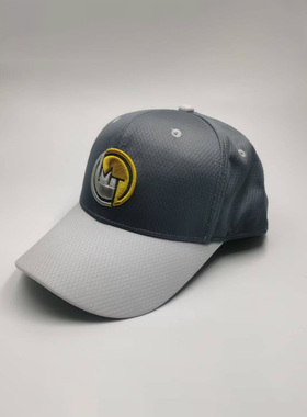 A01棒球帽男女通用灰色弯檐帽运动休闲鸭舌帽