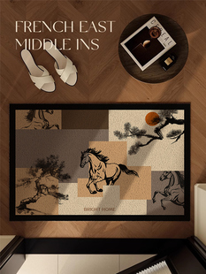 金属圈 采购产品四兴君松亚风格 入口门地垫 入口门垫 覆 地垫