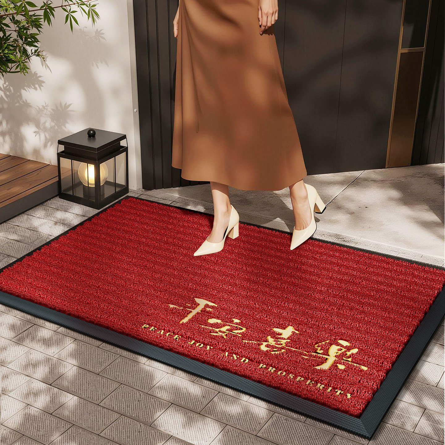 这地垫能吃土！高端入户门地垫