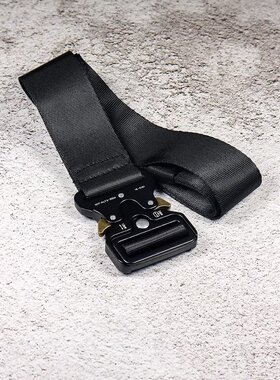 ALYX腰带ROLLERCOASTER定制金属扣男女情侣款潮百搭尼龙织带皮带