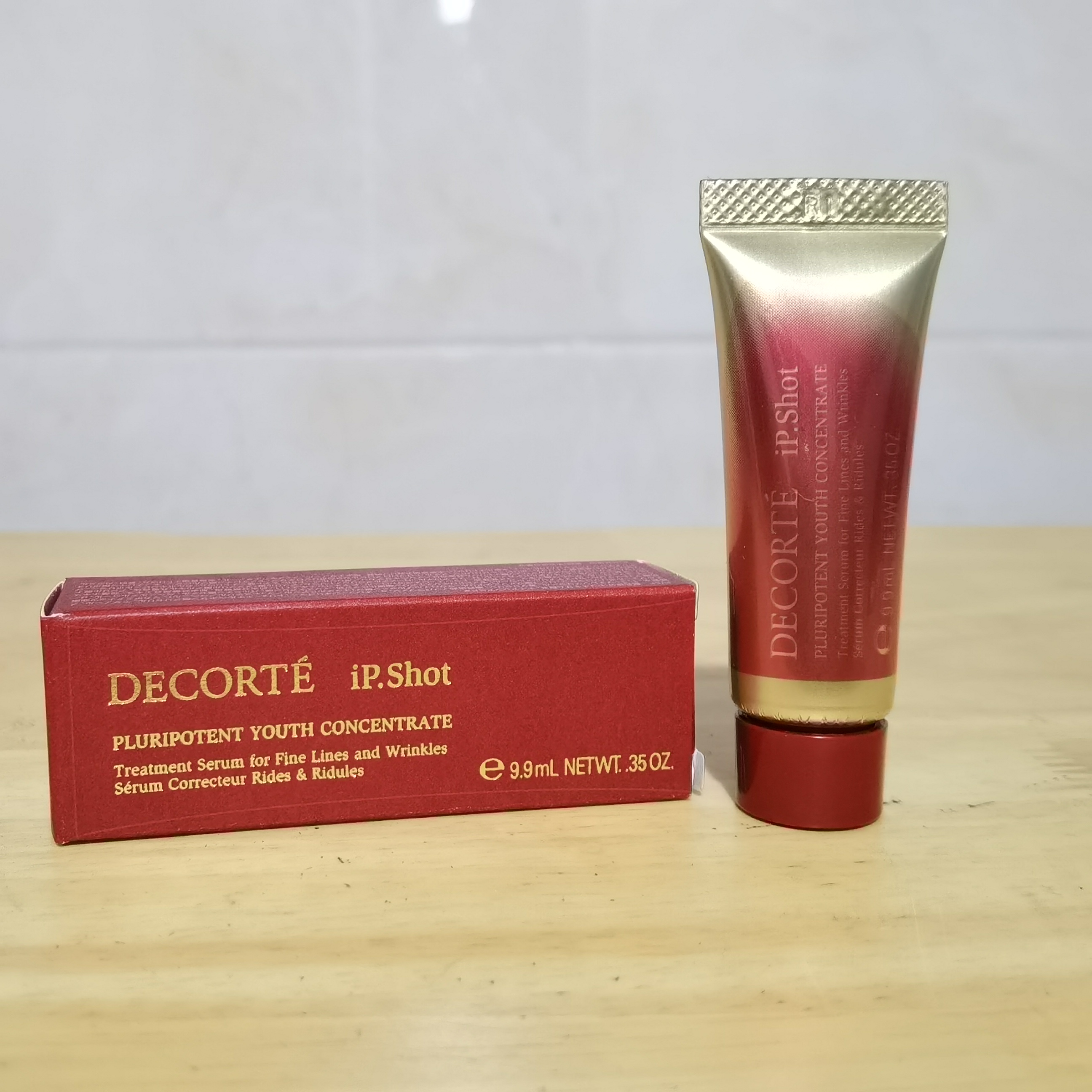 黛珂熨斗大红ip.shot抚纹眼霜