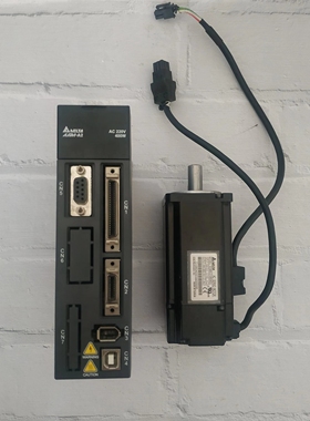 拆机A2台达400瓦伺服驱动电机套装ASD-A2-0421-LECMA-C10604ES