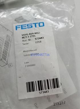 FESTO 费斯托 电磁阀 VUVG-B14-M52-MZT-F-1T1L 573483 现货