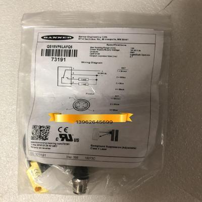 邦纳BANNER 光电传感器 QS18VP6LDQ5 QS18VP6RQ5现货