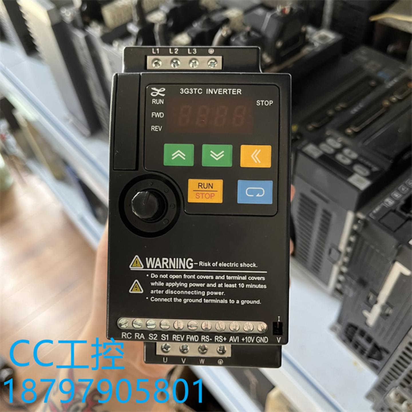 3G3TC-AB007 变频器 测试包好 075kw 220v