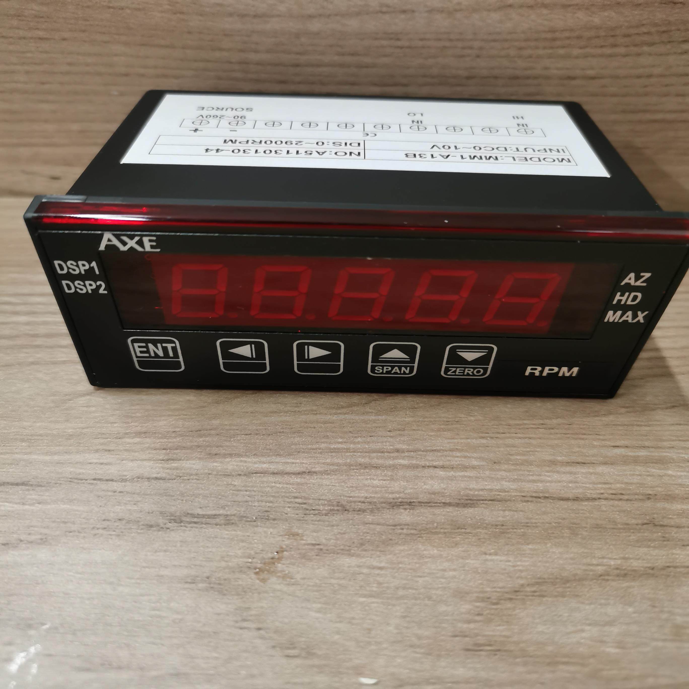 AXE钜斧数显表MM1-H63B MM1-B17B MM1-A13B PWRMM2-E43-20NB