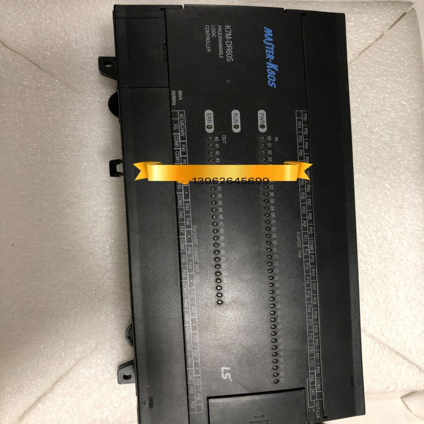 原装拆机 LS系列PLC可编程控制器K7M-DR60S实物拍摄