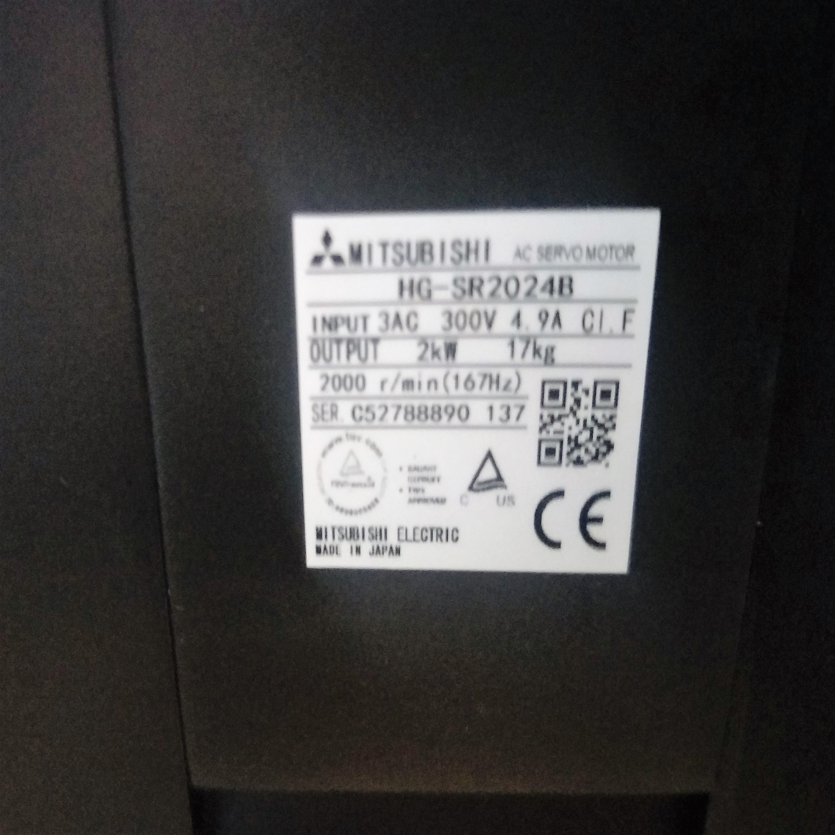 三菱伺服电机HG-SR2024B