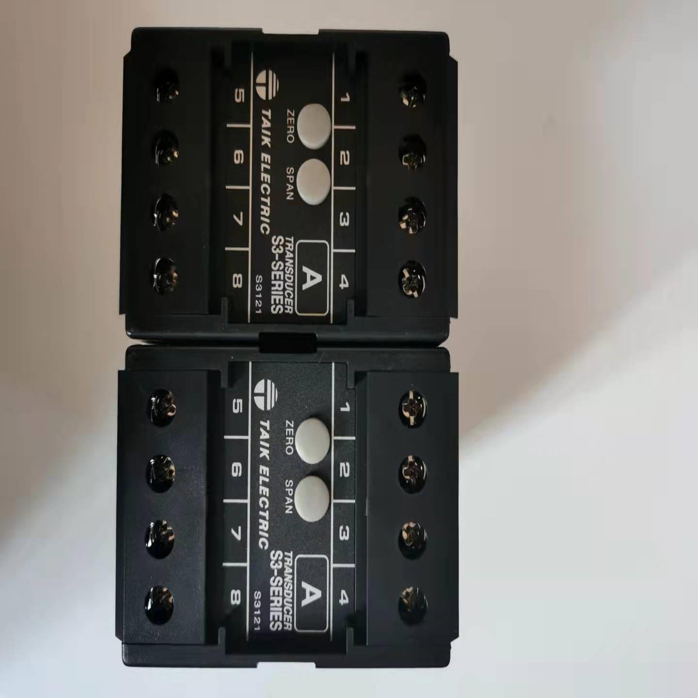 TAIK台技电力变送器S3-AD-1 AC0-5A转4-20mA S3-AD-3-55A4B