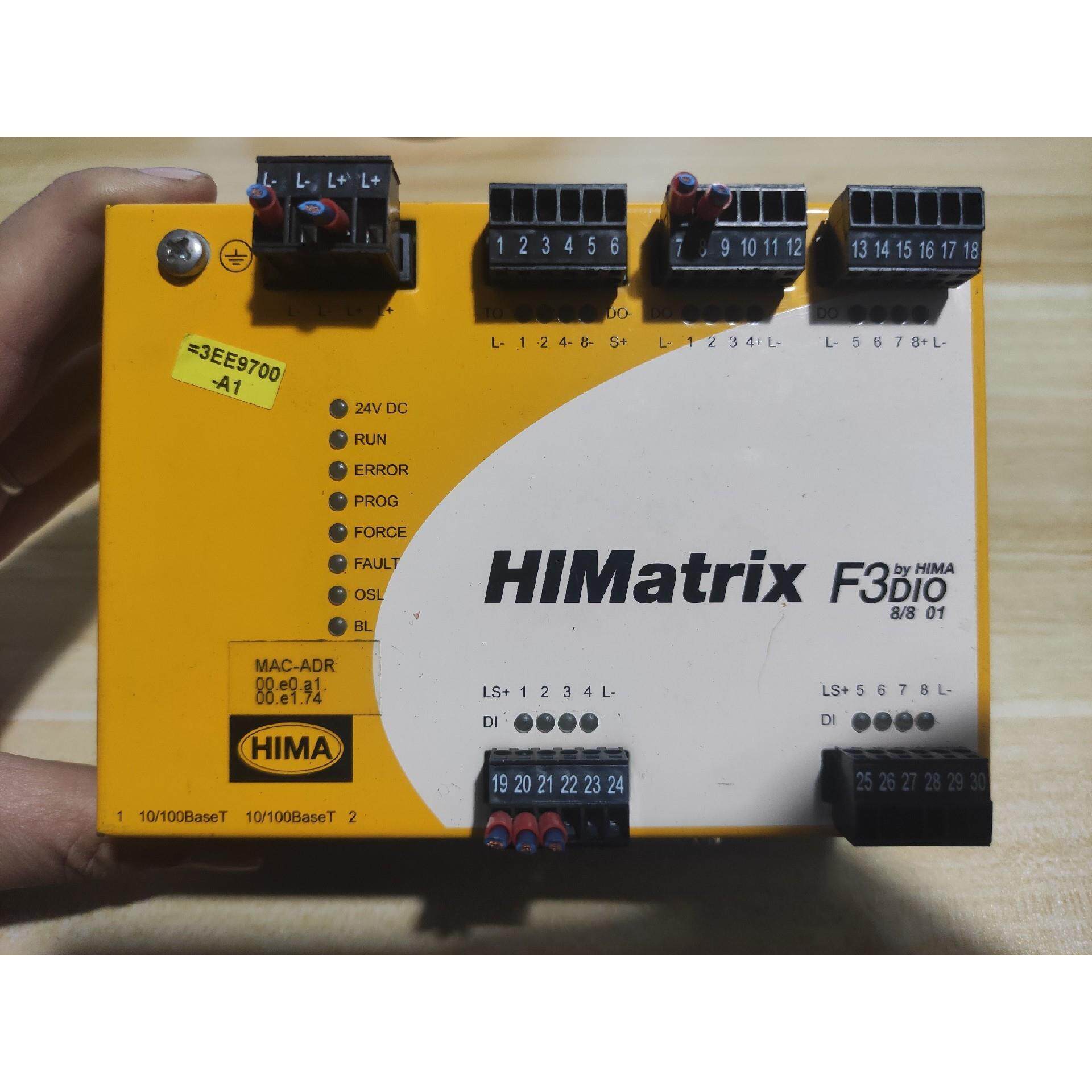 黑马模块HIMatrix F3DIO