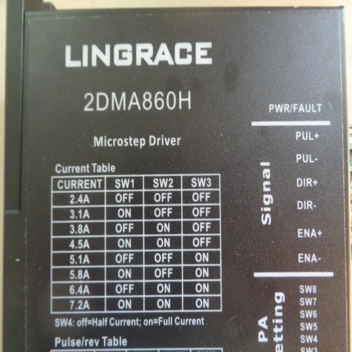 LINGRACE 86两相步进电机驱动器 2DMA860H 实物图片