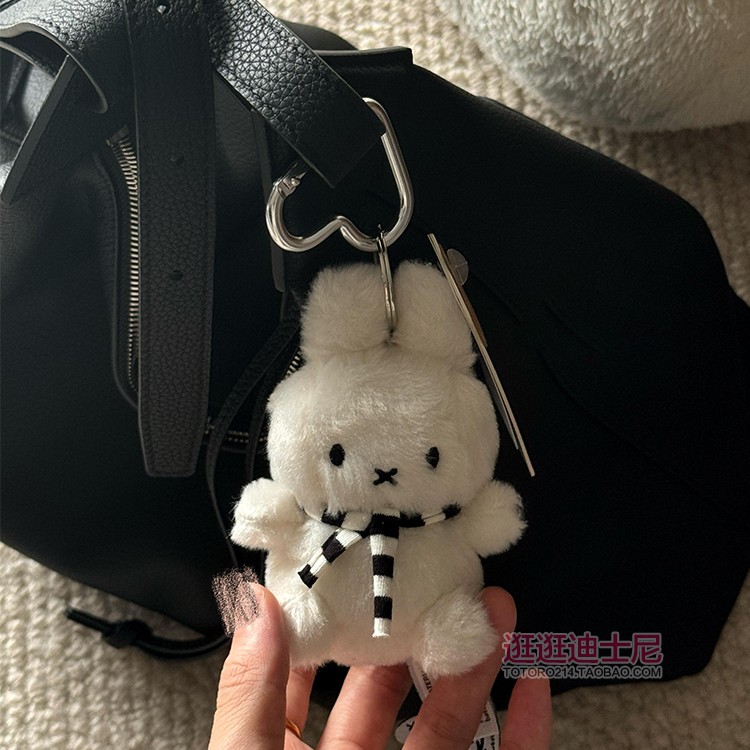 荷兰兔子钥匙扣毛绒公仔玩偶娃娃