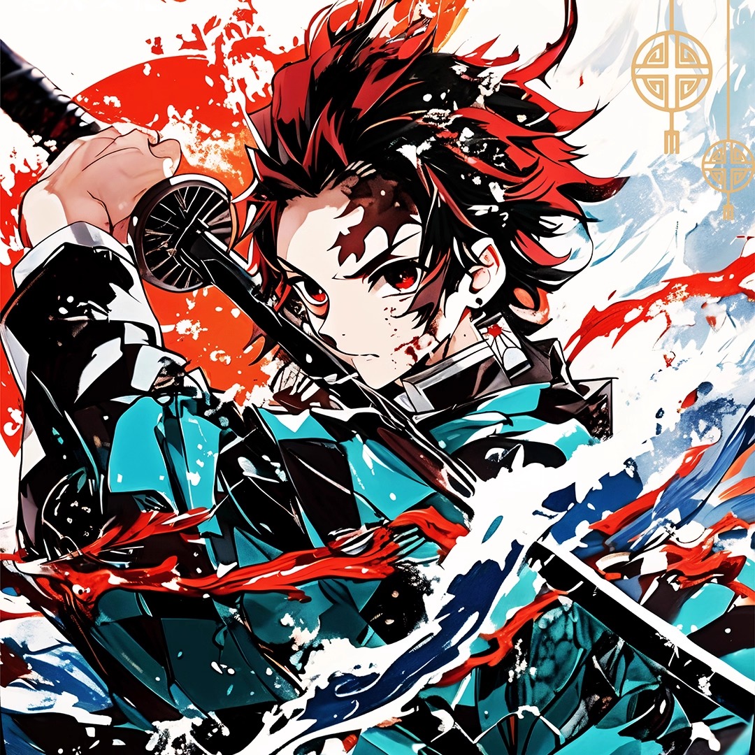 鬼灭文化鬼灭之刃二创卡牌盲盒