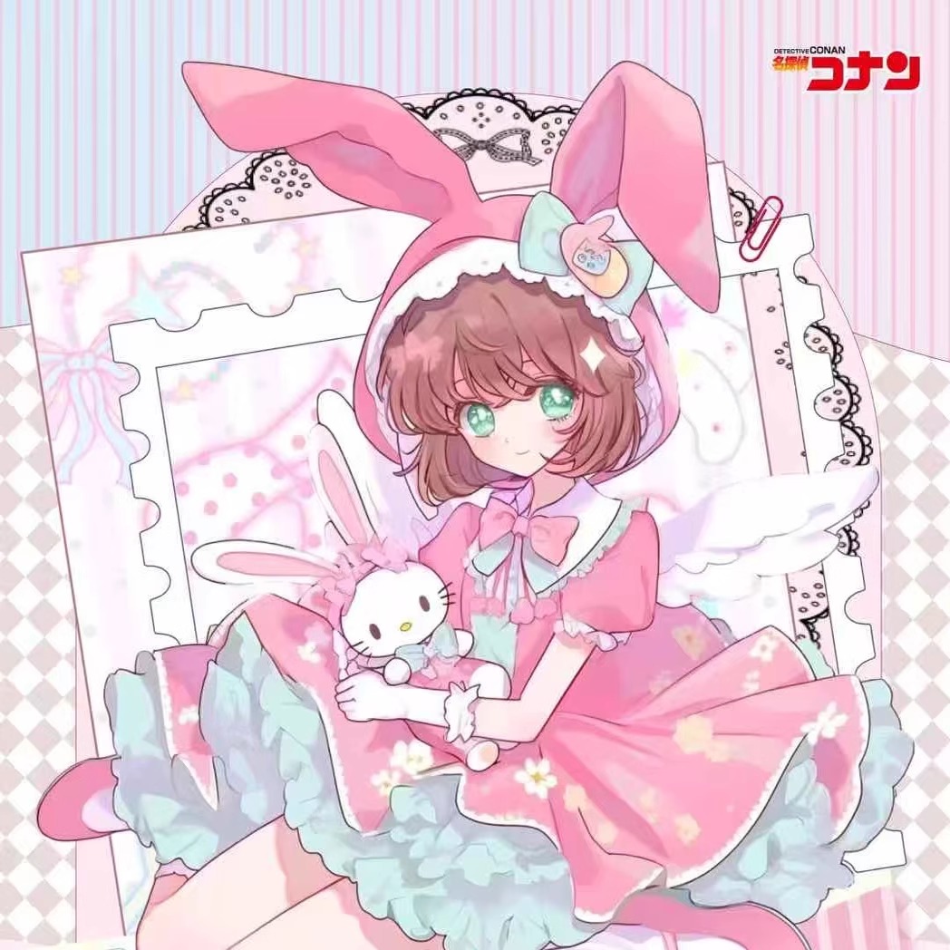 豆包文创名侦探柯南椴木相框盲盒