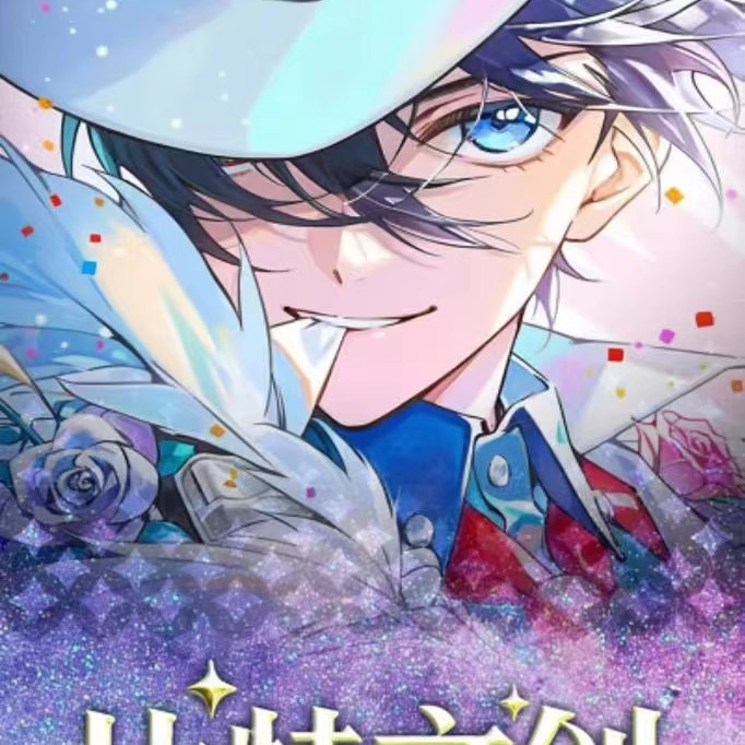 比特文创名侦探柯南全亚克力色纸