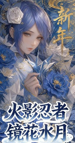 夫卓文创火影忍者镜花水月全亚克力精品色纸动漫同人二创卡牌盲盒