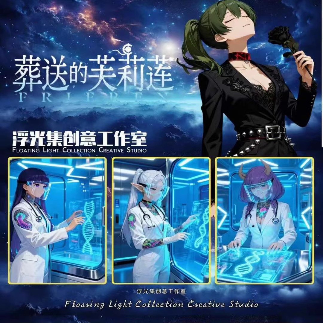 浮光集葬送的芙莉莲A5闪卡盲盒