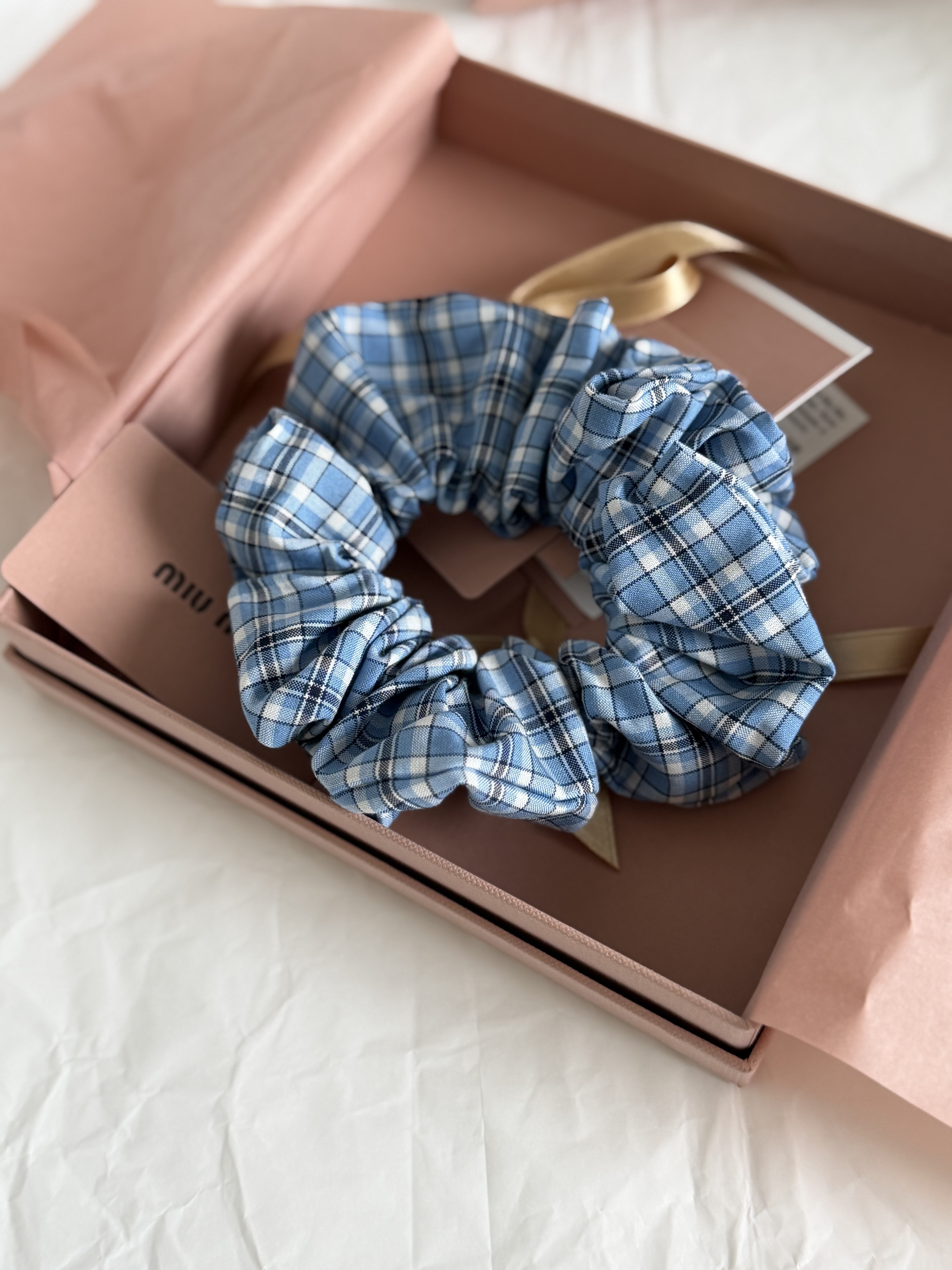 【 现货 折扣 】miu miu  25 秋冬限定发圈