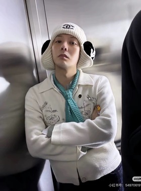 【现货 折扣 】Barrie 羊绒棉质开衫外套 权志龙同款