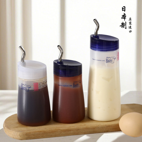日本进口防漏油瓶酱油瓶香醋瓶