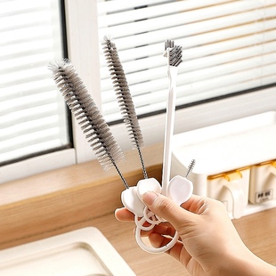 吸管刷杯刷洗杯子神器小刷子清洁刷缝隙茶壶嘴清洁刷奶瓶奶嘴清洗