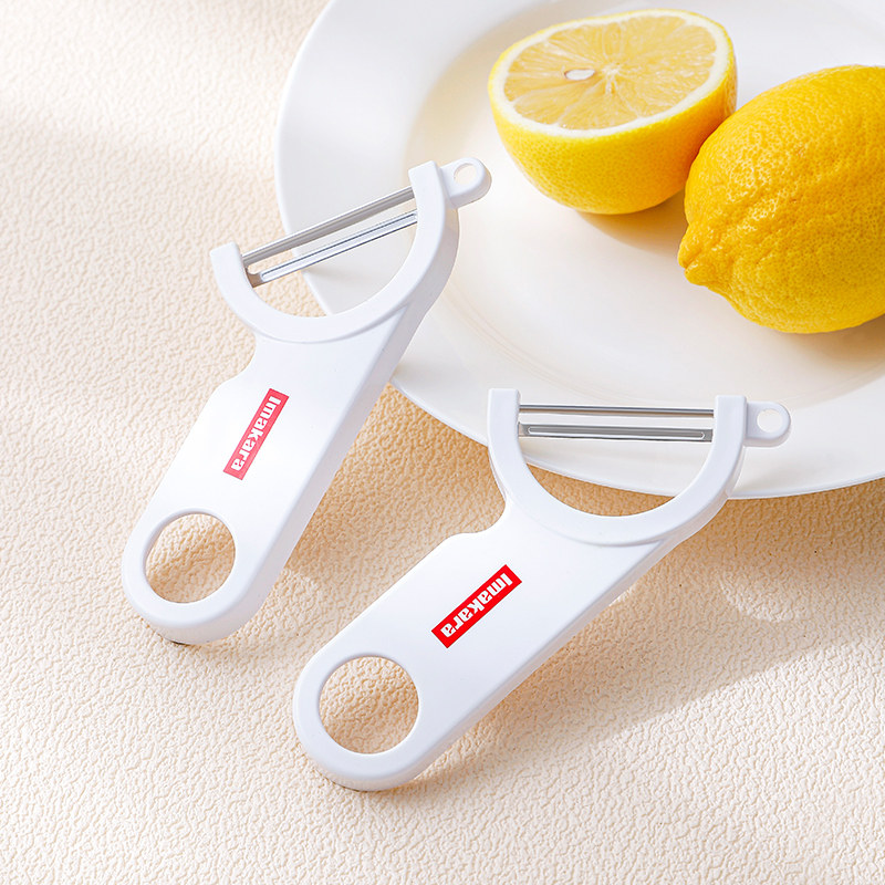 日本斜口削皮刀厨房削皮器多功能水果刀土豆刮皮刀蔬菜去皮刨皮刀