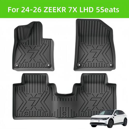 For24-26 ZEEKR 7X Carpet TPE 3D car floor mat/Rear Trunk Mat