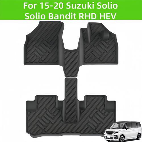 For15-20 Suzuki Solio/Solio Bandit RHD HEV TPE Car Floor Mat