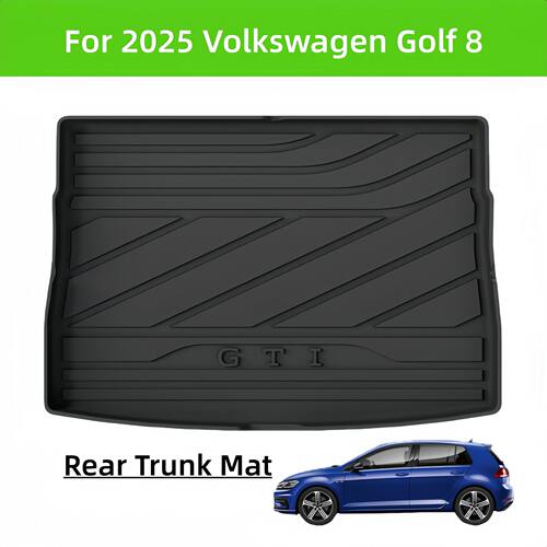 For 2025 Golf 8 TPE Car Waterproof Non-Slip Rear Trunk Mat