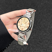 gt4女款 适用华为gt6 gt5手表表带金属新款 watch3pro磁吸2系列专用