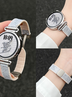 适用小米watchs4表带41mm磁吸系列watchs5智能s3新款color2女款1