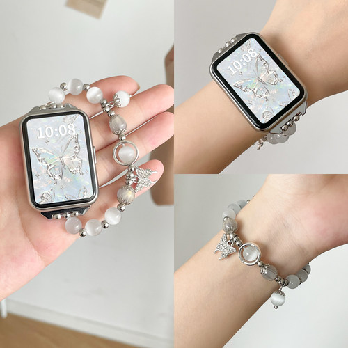 手表fit4/5猫眼石手链女款赠膜