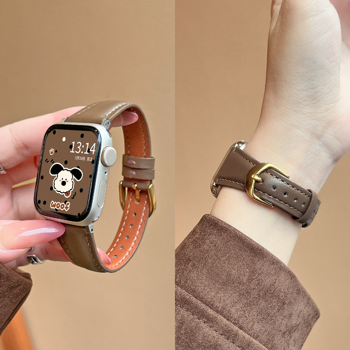 FIT4手表秋季新款小蛮腰针扣表带