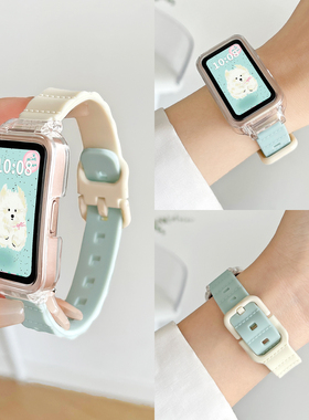 适用华为手环9/10表带11硅胶8代女生7nfc新款荣耀电子运动pro腕带