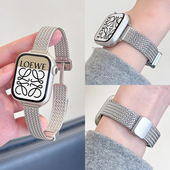 2腕表1金属磁吸女款 适用华为手表fit3表带高级夏天新款 watchfit4