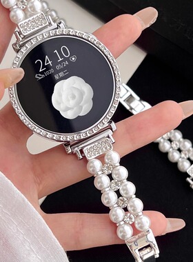 适用华为gt6表带金属新款gt5手表gt4女款gt3pro高级gt2腕表watch5