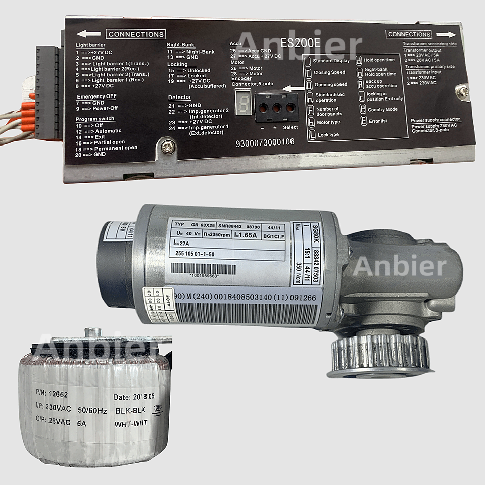DORMA自动门ES200E控制器电机电源多玛感应移门通用维修更换主机