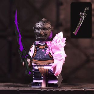 boss托雷斯怀特积木人仔和平精英地铁逃弗拉廸尾刺狂火维列玩具