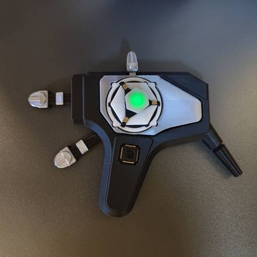 三角洲行动游戏周边cosplay老太脑机接口旋转灯玩具3D实物模型